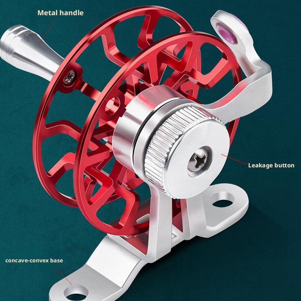 Mini Volledig Metalen Visreel  - Ice Fishing Line recensie en prijs